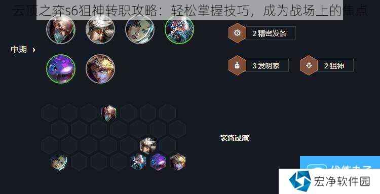 云顶之弈s6狙神转职攻略：轻松掌握技巧，成为战场上的焦点