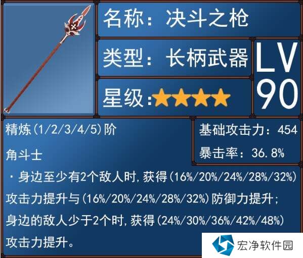 原神5.1胡桃武器对比评测   胡桃武器排行推荐图片3